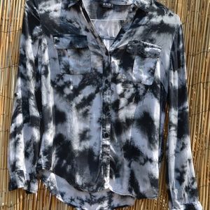 Tie dye button up